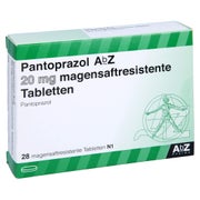 PANTOPRAZOL AbZ 20 mg magensaftres.Tabletten 28 St