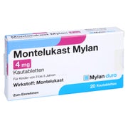 Montelukast Mylan 4 mg Kautabletten 20 St