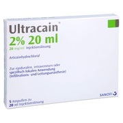 Ultracain 2% Ampullen 5X20 ml