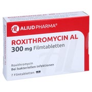 Roxithromycin AL 300 mg Filmtabletten 7 St