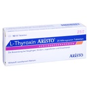 L-thyroxin Aristo 25 Mikrogramm Tablette 50 St