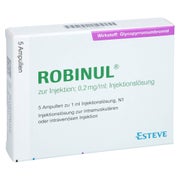 ROBINUL zur Injektion 0,2 mg/ml Injektionslsg. 5X1 ml
