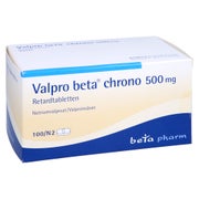 VALPRO BETA Chrono 500 mg Retardtabletten 100 St