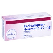 ESCITALOPRAM Heumann 20 mg Filmtabletten 50 St