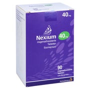 NEXIUM 40 mg magensaftresistente Tabletten 90 St