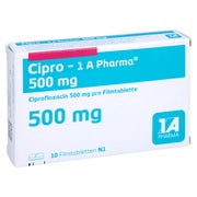 Cipro-1a Pharma 500 mg Filmtabletten 10 St