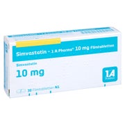 SIMVASTATIN-1A Pharma 10 mg Filmtabletten 30 St
