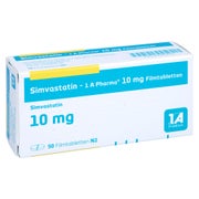 SIMVASTATIN-1A Pharma 10 mg Filmtabletten 50 St