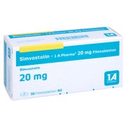 SIMVASTATIN-1A Pharma 20 mg Filmtabletten 50 St