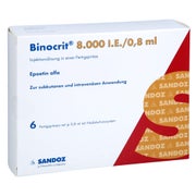 BINOCRIT 8.000 I.E./0,8 ml Inj.-Lsg.i.e.Fertigspr. 6X0,8 ml