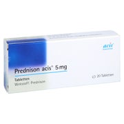 Prednison acis 5 mg Tabletten 20 St