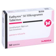 Euthyrox 50 Mikrogramm Tabletten 50 St