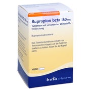 BUPROPION beta 150 mg Tab.m.veränd.Wirkst.-Frs. 30 St
