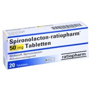 SPIRONOLACTON-ratiopharm 50 mg Tabletten 20 St