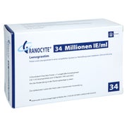 GRANOCYTE 34 Mio.I.E./ml P.u.LM H.Inj./Inf.-L.Spr. 5 St