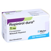 Ropinirol dura 1 mg Filmtabletten 84 St
