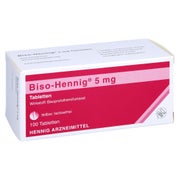 Biso-hennig 5 mg Tabletten 100 St