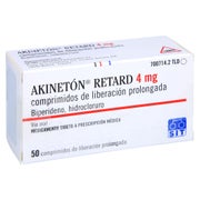 Akineton Retard 4 mg Retardtabletten 50 St
