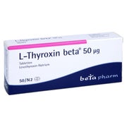 L-thyroxin beta 50 µg Tabletten 50 St