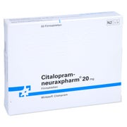 CITALOPRAM-neuraxpharm 20 mg Filmtabletten 50 St