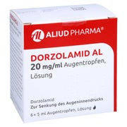 Dorzolamid AL 20 mg/ml Augentropfen 6X5 ml