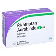 Rizatriptan Aurobindo 5 mg Tabletten 6 St