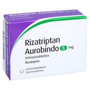 RIZATRIPTAN Aurobindo 5 mg Schmelztabletten 6 St