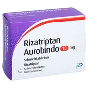 RIZATRIPTAN Aurobindo 10 mg Schmelztabletten 12 St