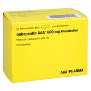 Gabapentin AAA 600 mg Filmtabletten 50 St