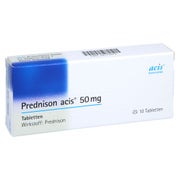 Prednison acis 50 mg Tabletten 10 St
