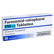 Furosemid-ratiopharm 250 mg Tabletten 20 St