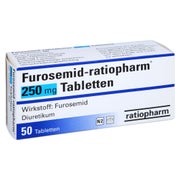 Furosemid-ratiopharm 250 mg Tabletten 50 St