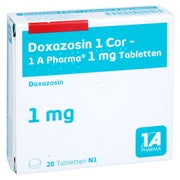 Doxazosin 1 Cor-1a Pharma Tabletten 20 St