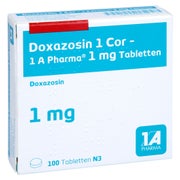 Doxazosin 1 Cor-1a Pharma Tabletten 100 St