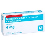Doxazosin 4 Cor-1a Pharma Tabletten 20 St