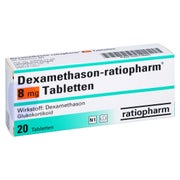 Dexamethason-ratiopharm 8 mg Tabletten 20 St