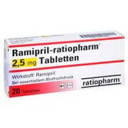Ramipril-ratiopharm 2,5 mg Tabletten 20 St
