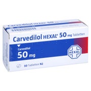 Carvedilol Hexal 50 mg Tabletten 50 St
