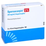 Spersacarpin 2% Augentropfen 3X10 ml