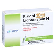 PREDNI 10 mg Lichtenstein N Kristallsusp.Ampullen 5X1 ml