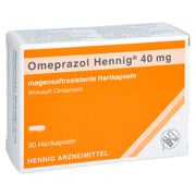 OMEPRAZOL Hennig 40 mg magensaftres.Hartkaps. 30 St