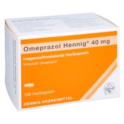 OMEPRAZOL Hennig 40 mg magensaftres.Hartkaps. 100 St
