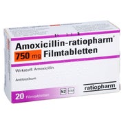 AMOXICILLIN-ratiopharm 750 mg Filmtabletten 20 St