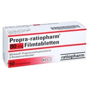 Propra-ratiopharm 80 mg Filmtabletten 50 St
