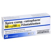 SPIRO COMP.-ratiopharm 50 mg/20 mg Filmtabletten 20 St