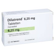 Dilatrend 6,25 mg Tabletten 100 St