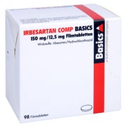 IRBESARTAN COMP BASICS 150 mg/12,5 mg Filmtabl. 98 St