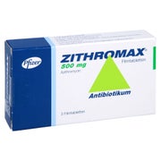 Zithromax 500 mg Filmtabletten 3 St