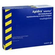 APIDRA 100 E/ml SoloStar Inj.-Lsg.i.e.Fertigpen 10X3 ml