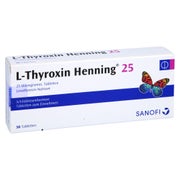 L-thyroxin 25 Henning Tabletten 50 St